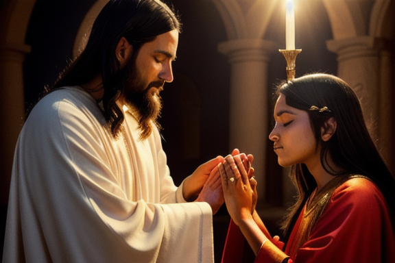 Nicodemus anointing Jesus' body with myrrh and aloes