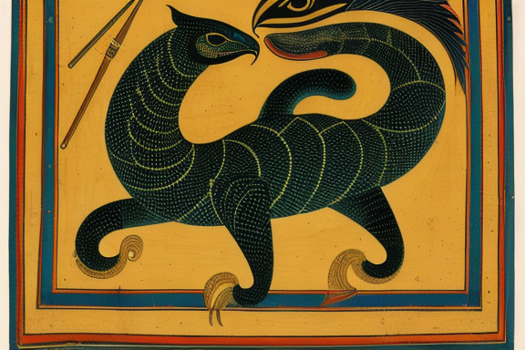 Ancient Near Eastern serpent-like creature