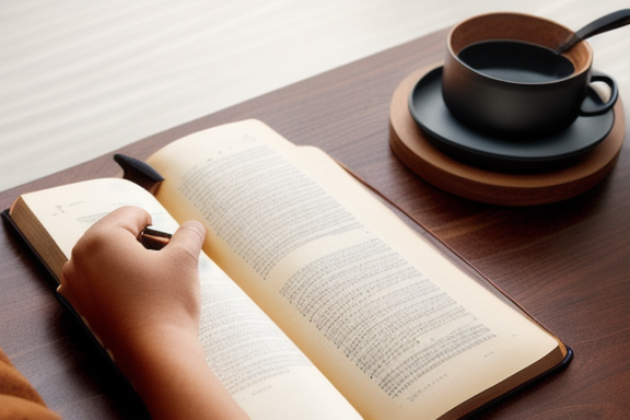 Person holding a Thinline Bible