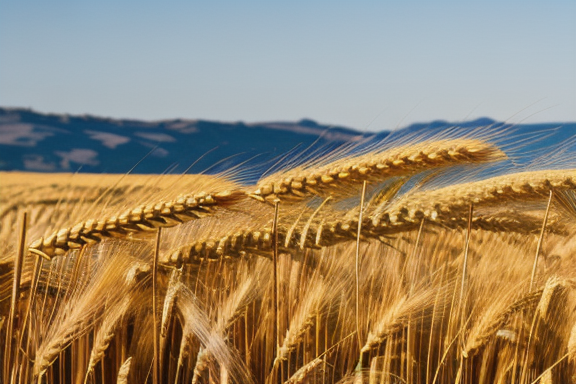 Golden sheaf of wheat