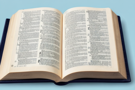 Open Bible with select books removed