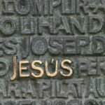 Jesus engrave text