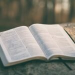 bible on table top