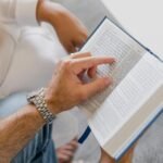 A Person Holding a Book