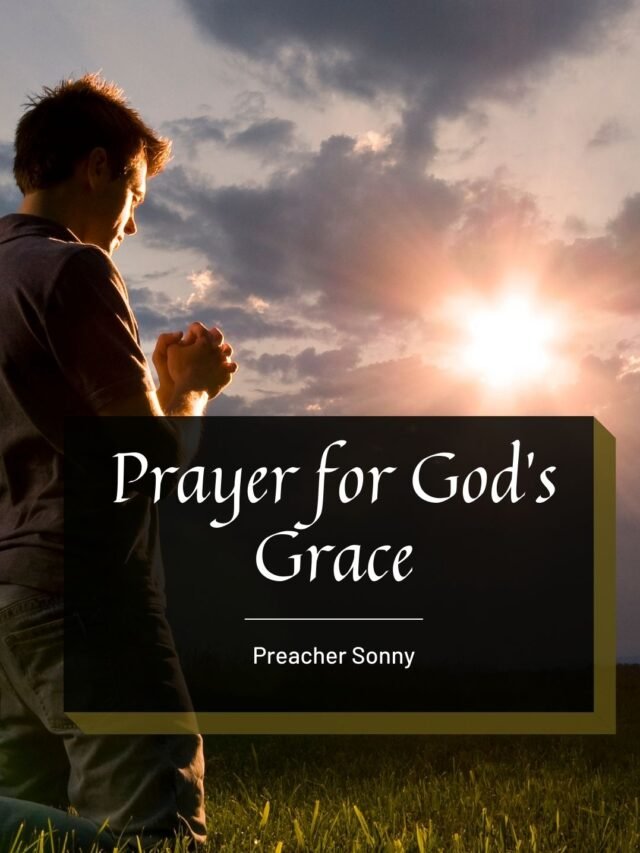 Prayer for Understanding God's Grace