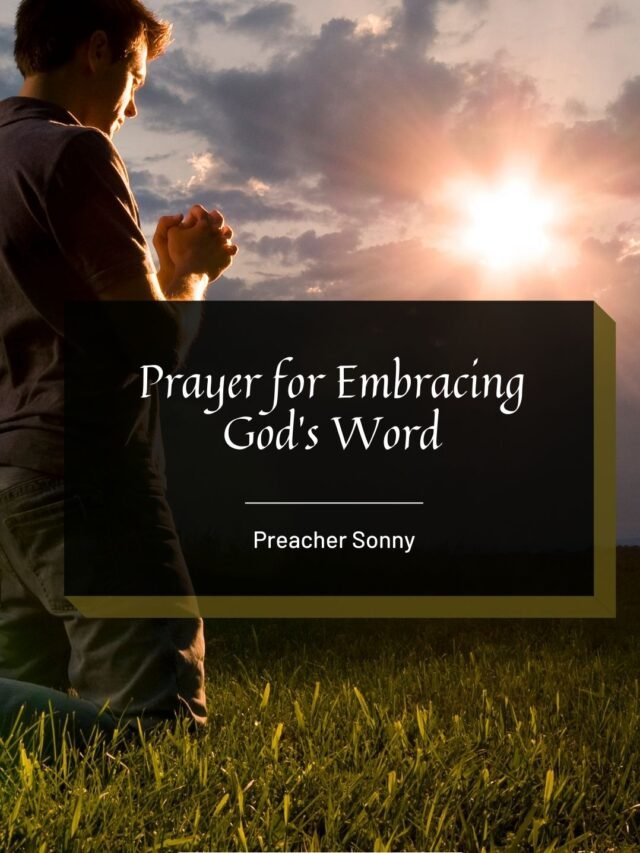 Prayer for Embracing God’s Word