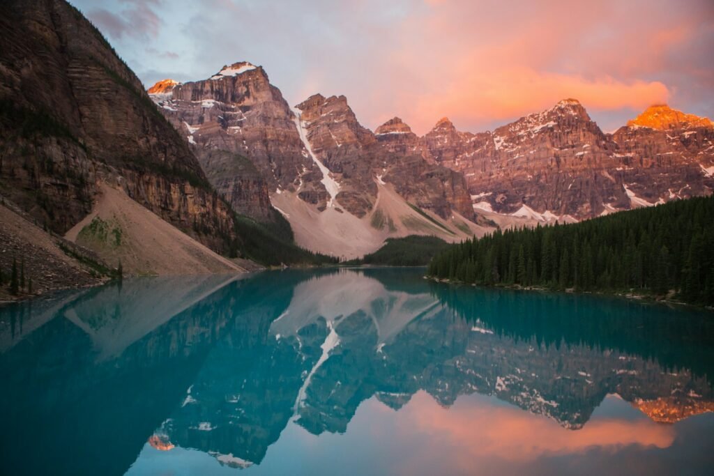 mountain reflection on body of water - what does the bible say about stress