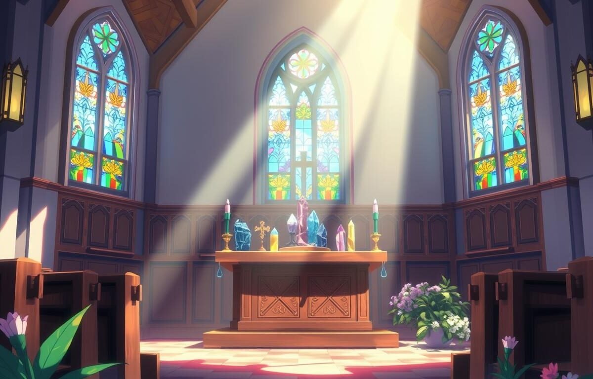 Christians use crystals