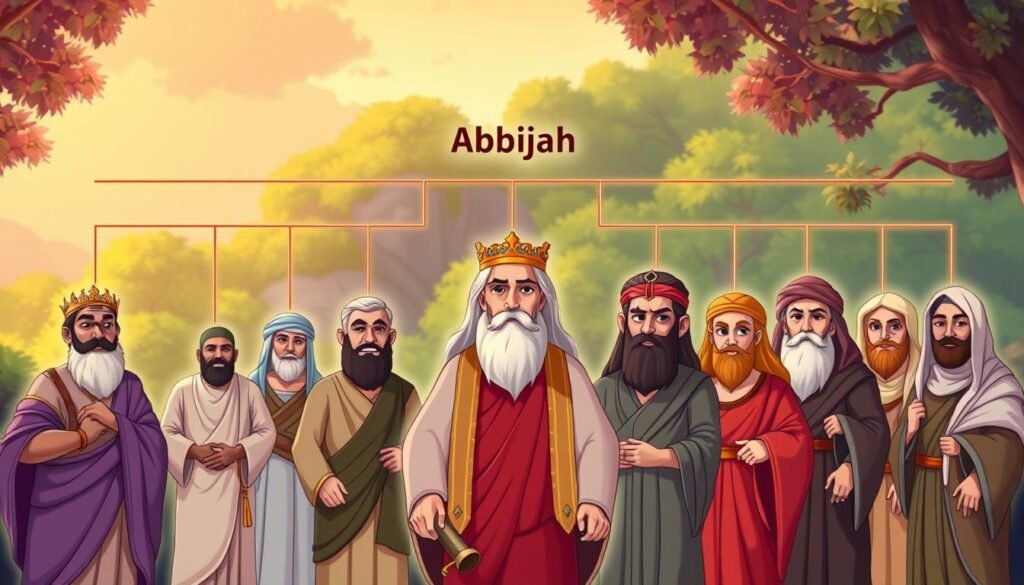 Abijah's family and lineage