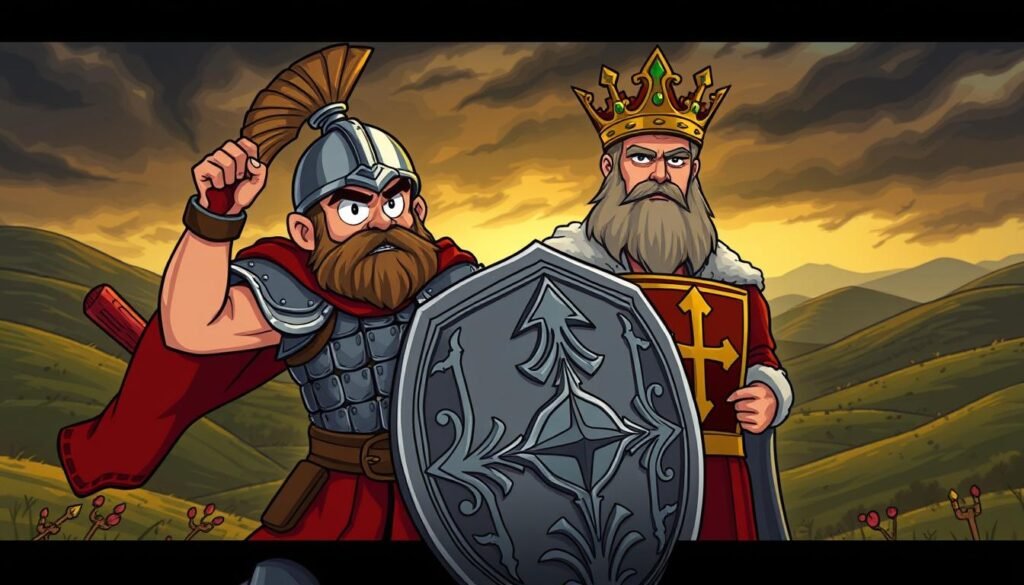 Abishai loyalty and bravery defending King David