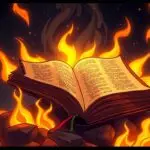 bible verses about fire