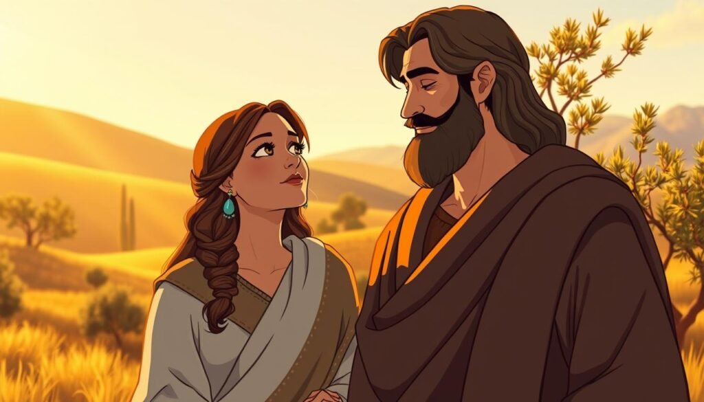 Ruth and Boaz biblical model