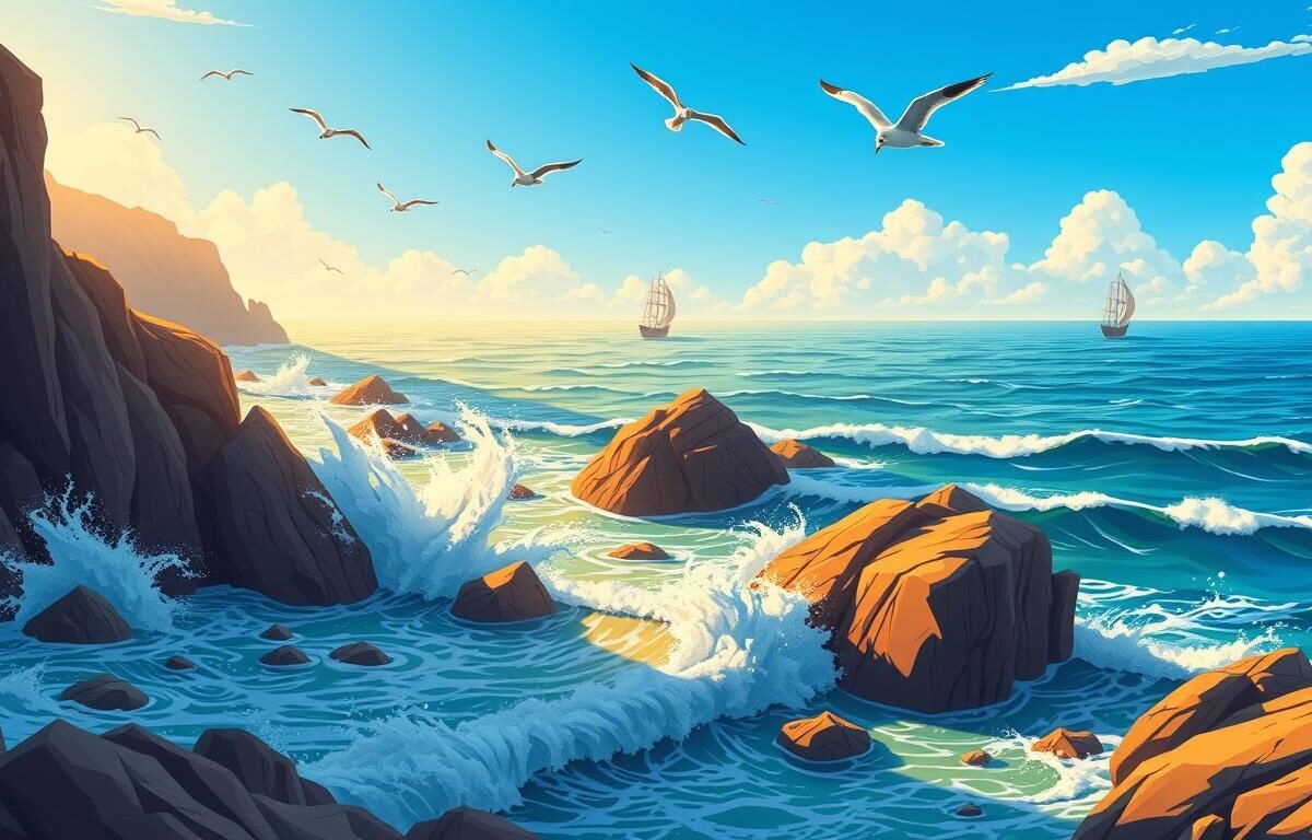 bible verses about the ocean