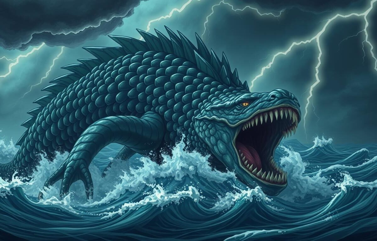 bible verses about leviathan
