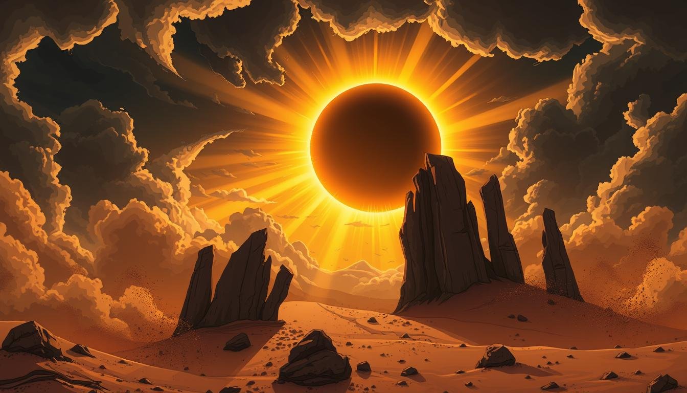 bible verses about solar eclipse