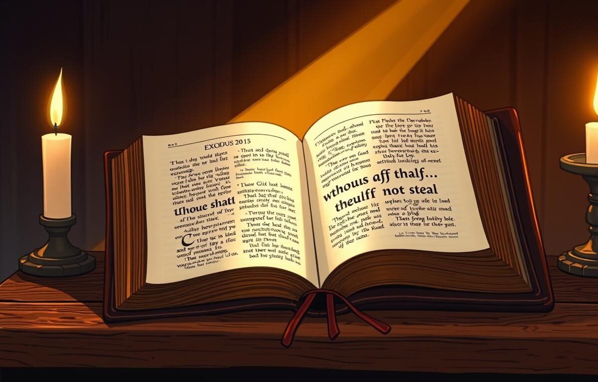 bible verses about theft